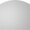 Ekena Millwork Arch Top Surface Mount PVC Gable Vent: Functional, w/ 2"W x 2"P Brickmould Sill Frame, 40"W x 40"H GVPAR40X4003SF - alternate 4